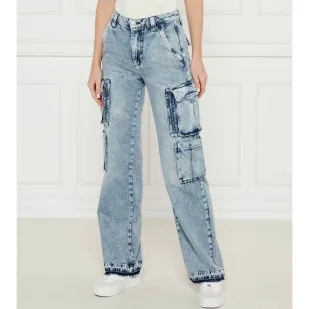 GUESS Jeansy KORI Regular Fit - Spodnie damskie - miniaturka - grafika 1