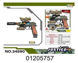 Dromader Pistolet na baterie w pudełku 34590 - Zabawki militarne - miniaturka - grafika 1