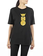 Koszulki i topy damskie - Replay T-shirt damski, 098 BLACK, S - miniaturka - grafika 1