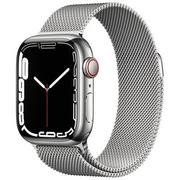 Smartwatch - Apple Watch Series 7 LTE 41mm Silver Steel/Silver Loop - miniaturka - grafika 1