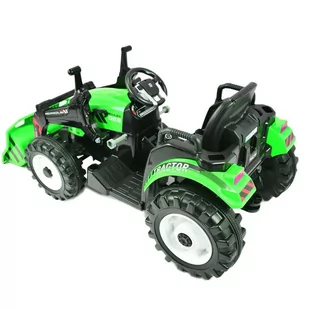 Traktor Na Akumulator Z Przyczepą 400w /js-3158b-24v - Pojazdy elektryczne dla dzieci - miniaturka - grafika 3
