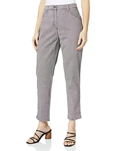 Raphaela by Brax Damskie spodnie bawełniane | Lesley S | Slim | 18-1527, czarny, 32W x 32L - Spodnie damskie - miniaturka - grafika 1