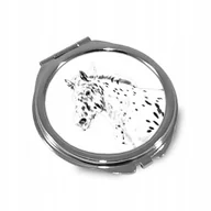 Lusterka do makijażu - Koń Noriker Lusterko kieszonkowe składane - miniaturka - grafika 1