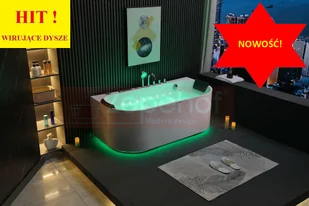 Zepehof Wanna z hydromasażem EBX-802 prostokątna 150cmx75cmx61cm DYSZE OBROTOWE, WODOSPADY, PILOT - Wanny z hydromasażem Zepehof Wanna z hydromasażem EBX-802 prostokątna 150cmx75cmx61cm DYSZE OBROTOWE, WODOSPADY, PILOT - Wanny z hydromasażem - miniaturka - grafika 1