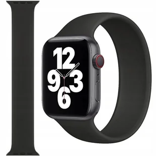 Apple Opaska APPLE WATCH SOLO LOOP MYAJ3ZM/A 44/45/46/49MM SIZE 10 BLACK ORYGINALNA PLOMBA - Akcesoria do smartwatchy - miniaturka - grafika 1