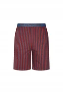 Majtki męskie - EMPORIO ARMANI SZORTY MĘSKIE W PASKI CZERWONE S 6BA - miniaturka - grafika 1