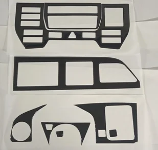 MAN TGX TGS OD 2020 R DEKORY NA DESKE OKLEINY KOKPITU CARBON NAKLEJKI 3D NAKŁADKI TUNING WNĘTRZA PANEL LISTWY - Akcesoria motoryzacyjne - miniaturka - grafika 1