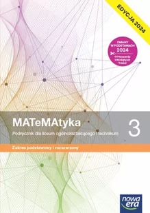 MATeMAtyka LO 3 ZPiR Podr. - Podręczniki dla liceum - miniaturka - grafika 1