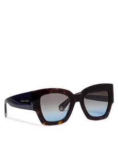 Tommy Hilfiger Okulary przeciwsłoneczne TH 1862/S Granatowy - Okulary przeciwsłoneczne - miniaturka - grafika 1