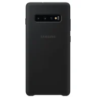 Etui i futerały do telefonów - Samsung Silicone Cover do Galaxy S10+ Czarny EF-PG975TBEGWW - miniaturka - grafika 1