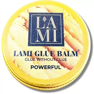 Lami Lashes Powerful Balm Glue, Klej Bez Kleju, Mango Mocny, 20g - Sztuczne rzęsy i akcesoria - miniaturka - grafika 1