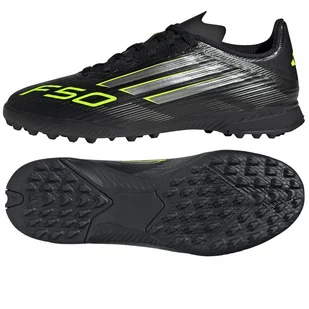 Buty adidas F50 League Jr TF JH9999 czarny 38 2/3 - Piłka nożna - miniaturka - grafika 1