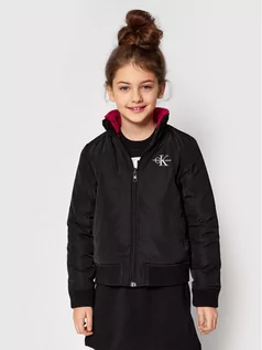 Kurtki i płaszcze dla chłopców - Calvin Klein Jeans Kurtka zimowa Reversible Teddy IG0IG01023 Czarny Regular Fit - grafika 1