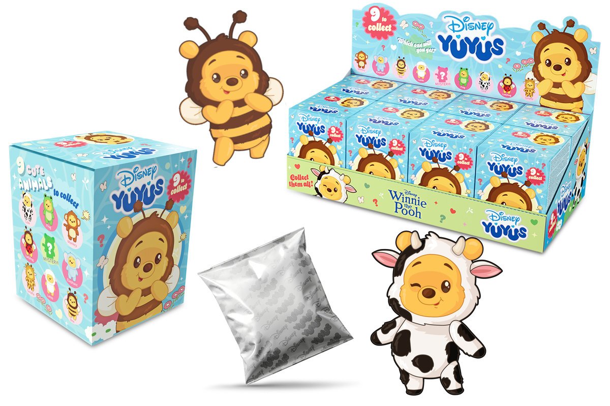 Disney YuYus WTP, 12 cm, 8 rodzajów, DP