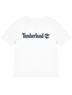 Koszulki dla chłopców - Timberland T-Shirt T25P22 S Biały Regular Fit - grafika 1