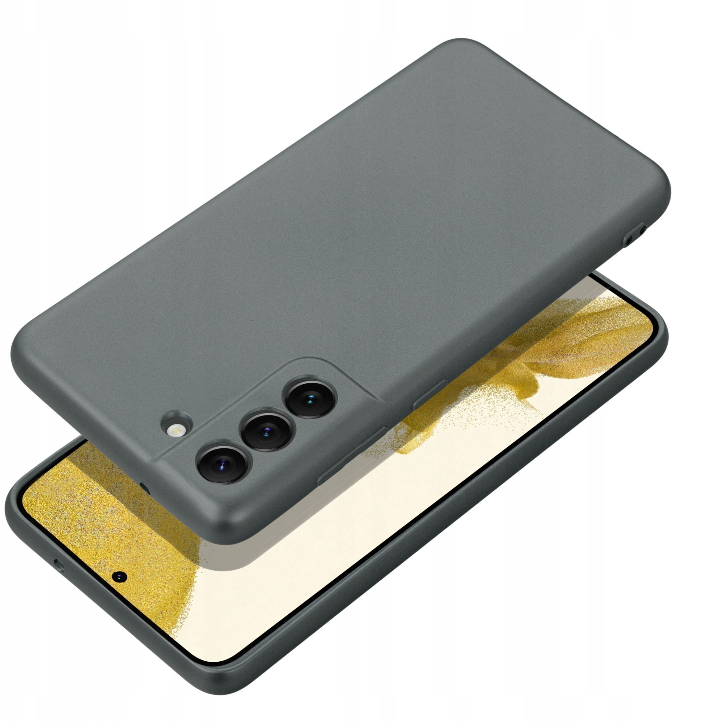 Futerał METALLIC do SAMSUNG A56 5G szary
