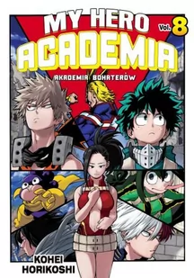 Waneko My hero Academia. Akademia bohaterów. Tom 8 Kohei Horikoshi - Komiksy dla dorosłych - miniaturka - grafika 1
