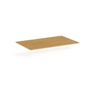 Blaty meblowe i parapety okienne - Blat stołu 1200 x 800 x 18 mm, buk - miniaturka - grafika 1