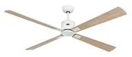 Wentylatory sufitowe - Energooszczędny wentylator sufitowy ze zdalnym sterowaniem Eco Neo III WiFi 152 cm Biały klon / Łopatki bukowe - miniaturka - grafika 1