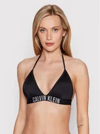 Stroje kąpielowe - Calvin Klein Swimwear Góra od bikini KW0KW01824 Czarny - miniaturka - grafika 1