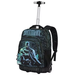 Batman Arkham-Fan GTS plecak na kółkach, zielony, ZIELONY, Jeden rozmiar, FAN GTS plecak na kółkach Arkham - Plecaki - miniaturka - grafika 1