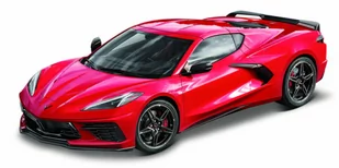 MAISTO, chevrolet corvette stingray coupe czerwony 1/18 - Samochody i pojazdy dla dzieci - miniaturka - grafika 1