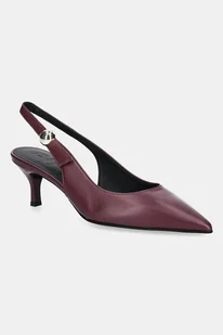 Furla szpilki skórzane Sfera Slingback kolor fioletowy YJ07SFE X30000 26700 - Czółenka - miniaturka - grafika 1