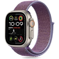 Akcesoria do smartwatchy - Pasek TECH-PROTECT Nylon do Apple Watch 6/7/8/9/10/SE (40/41/42mm) Fioletowy - miniaturka - grafika 1