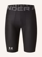 Legginsy - Under Armour Legginsy Heatgear® Z Siateczką schwarz - miniaturka - grafika 1