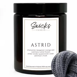 Świeca sojowa zapachowa ASTRID 180 ml - Świece - miniaturka - grafika 1