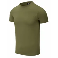 Odzież taktyczna i umundurowanie - Koszulka Helikon-Tex z bawełny organicznej SLIM - U.S. Green - miniaturka - grafika 1