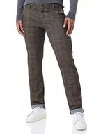 Spodnie męskie - bugatti Spodnie męskie, brązowy (taupe), 34W / 30L - miniaturka - grafika 1