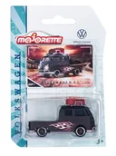 Samochody i pojazdy dla dzieci - MAJORETTE VW VOLKSWAGEN TRANSPORTER T1 CZARNY 243F-1 1:59 - miniaturka - grafika 1