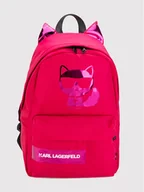 Plecaki - Plecak Z10139 Różowy - KARL LAGERFELD - miniaturka - grafika 1