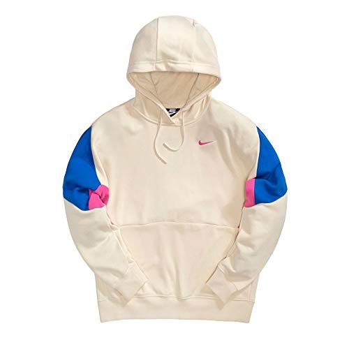 Nike NSW bluza damska typu sweter, Fossil/Game Royal/Cosmic Fuchs, L