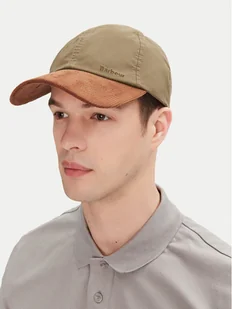 Barbour Czapka z daszkiem Transport Cap MHA0888GN31 Zielony - Czapki i chusty sportowe męskie - miniaturka - grafika 1