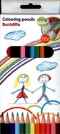 Przybory szkolne - PBS Kredki ołówkowe zwykłe 12 kolorów Connect - miniaturka - grafika 1