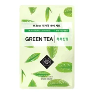 Maseczki do twarzy - Etude - 0.2mm Therapy Air Mask Green Tea 20ml - miniaturka - grafika 1