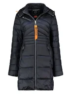 Kurtki damskie - Geographical Norway Płaszcz pikowany w kolorze granatowym - miniaturka - grafika 1