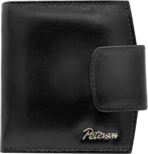 Peterson Damski portfel ze skóry ekologicznej Peterson PTN RD-314-GCL-M NoSize - Portfele - miniaturka - grafika 1