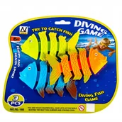 Baseny ogrodowe - ZABAWKI DO NURKOWANIA RYBKI DO WODY BASENU 3szt - miniaturka - grafika 1