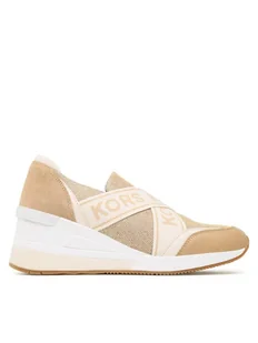 MICHAEL Michael Kors Sneakersy Geena Slip On Trainer 43F3GNFP2D Brązowy - Slip on damskie - miniaturka - grafika 1