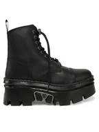 Glany damskie - NEW ROCK Glany M-WALL083CCT-S11 Czarny - miniaturka - grafika 1