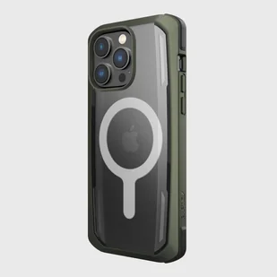 Raptic X-Doria Secure Case etui iPhone 14 Pro Max z MagSafe pancerny pokrowiec zielony - Etui i futerały do telefonów - miniaturka - grafika 8