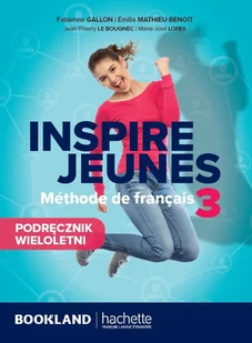 Inspire Jeunes 3 podręcznik + audio online - książka - Książki do nauki języka francuskiego - miniaturka - grafika 1