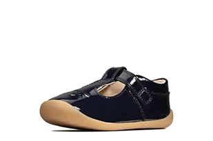 Clarks Roamer Star T niskie kapcie dziecięce, uniseks, niebieski - Blau Navy Patent Navy Patent - 22 EU - Buty dla dziewczynek - miniaturka - grafika 1