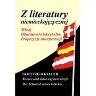 Książki do nauki języka niemieckiego - Z literatury niemieckojęz. Gottfried Keller... - Wysyłka od 3,99 - miniaturka - grafika 1