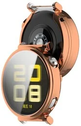 Bizon Etui z osłoną ekranu Case Watch Felipe do Huawei Watch GT 5 41 mm, różowozłote - Akcesoria do smartwatchy - miniaturka - grafika 1