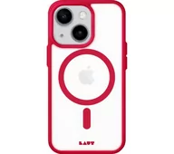Etui i futerały do telefonów - Laut Huex Protect z MagSafe do iPhone 14 Plus (czerwony) - miniaturka - grafika 1
