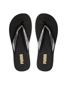 Puma Japonki Sandy Flip Metallic Shine 700509-07 Czarny - Klapki i japonki damskie - miniaturka - grafika 1